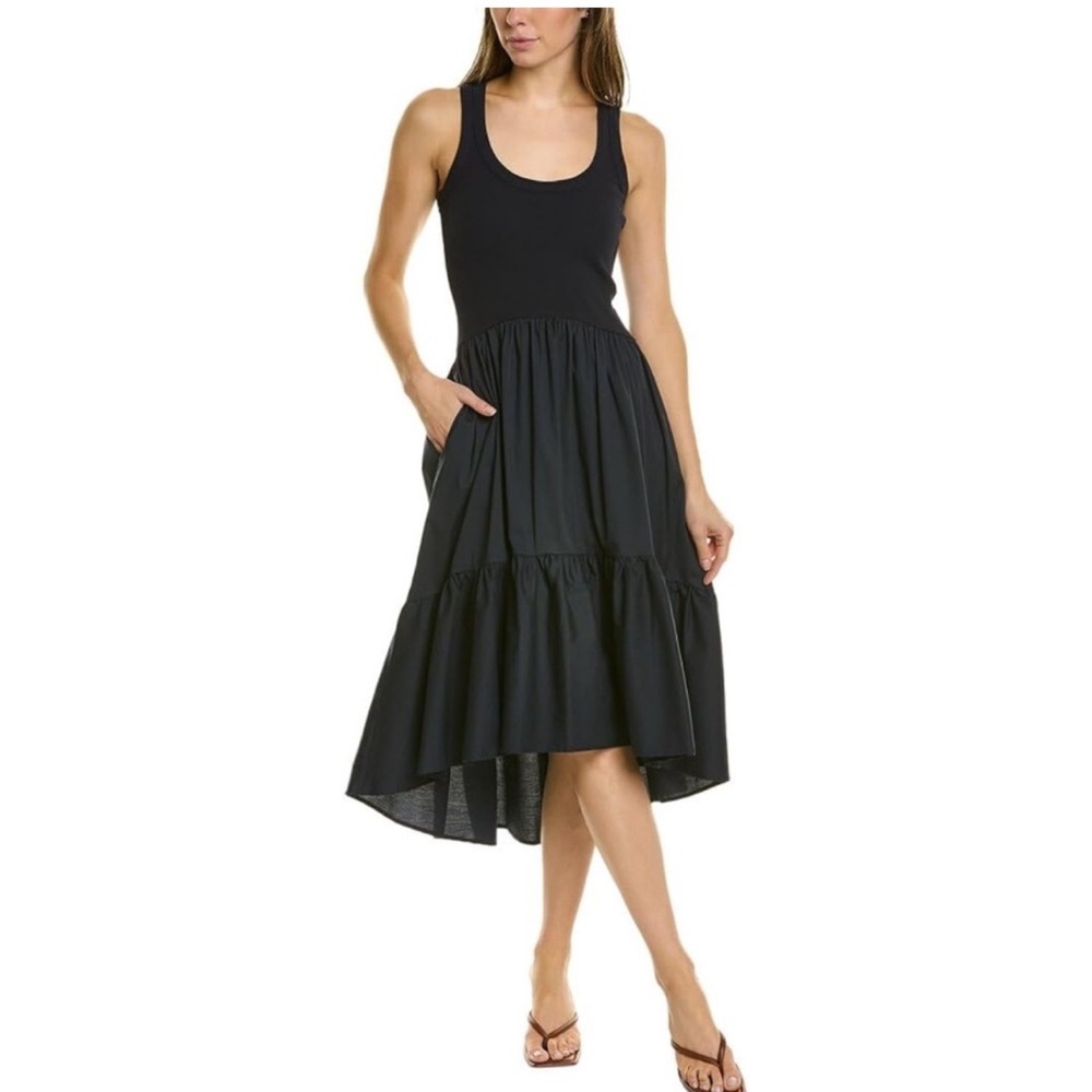 Cinq a Sept Navy Blue Raynor Dress
